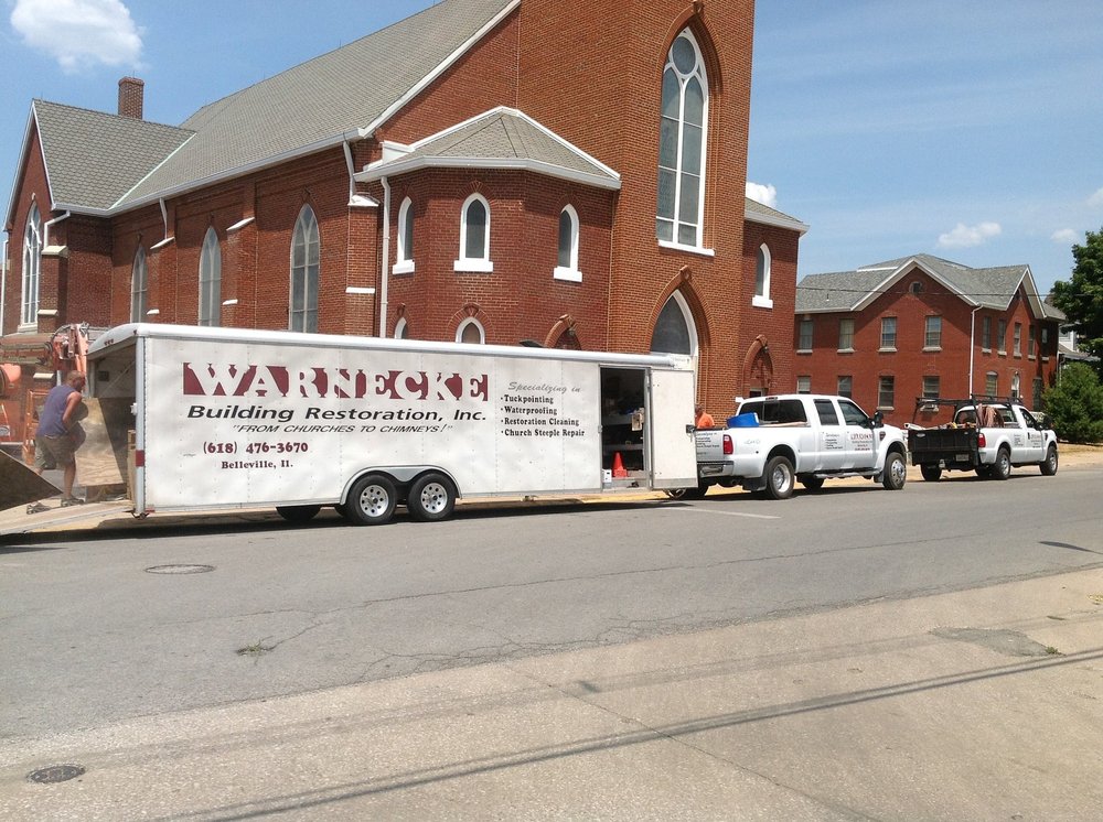Photo of Warnecke Building Restoration