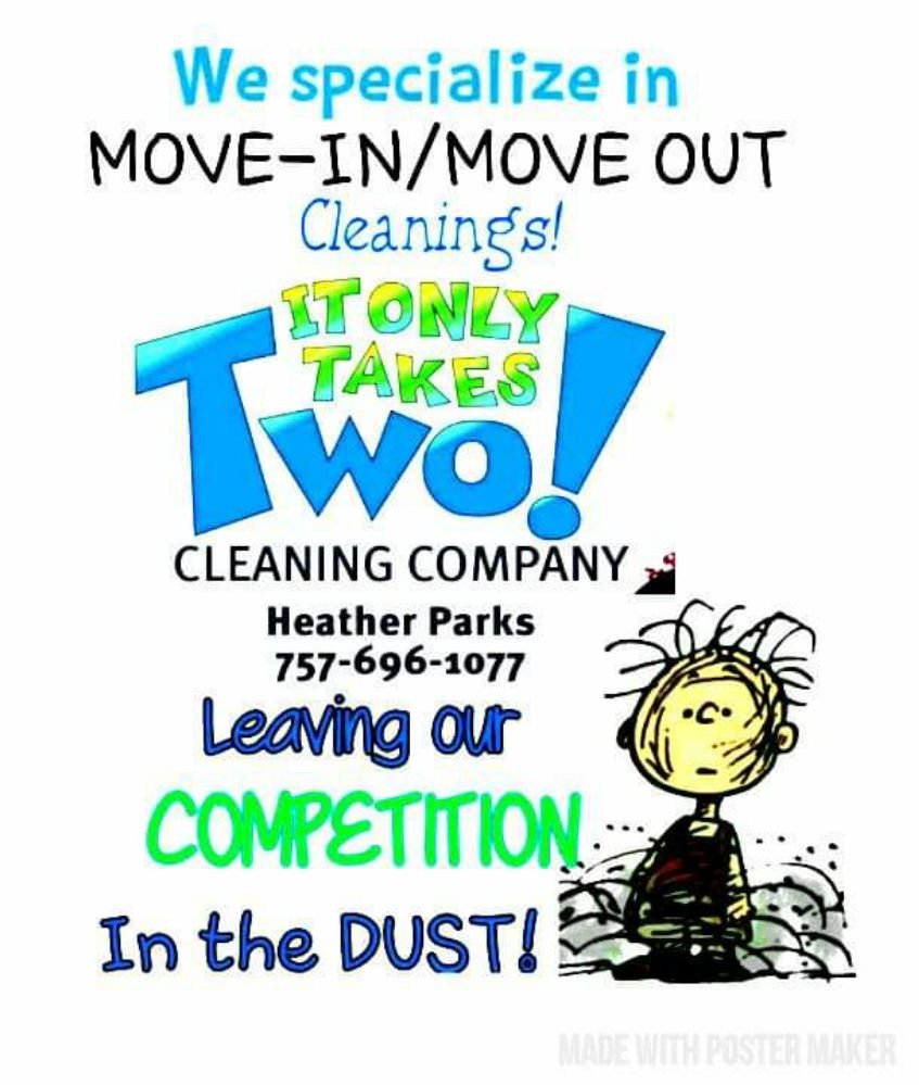 Photo of It Only Takes Two! Cleaning