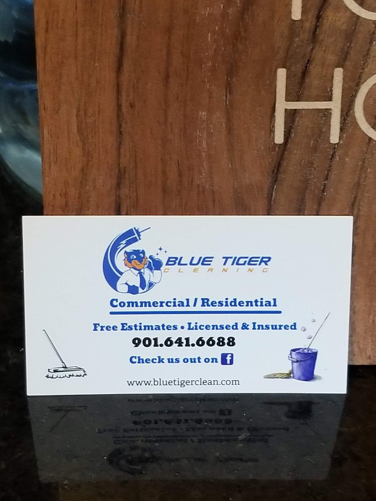 Photo of Blue Tiger Cleaning