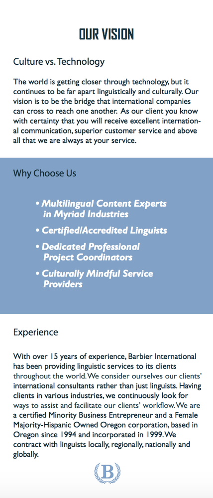 Photo of Barbier International