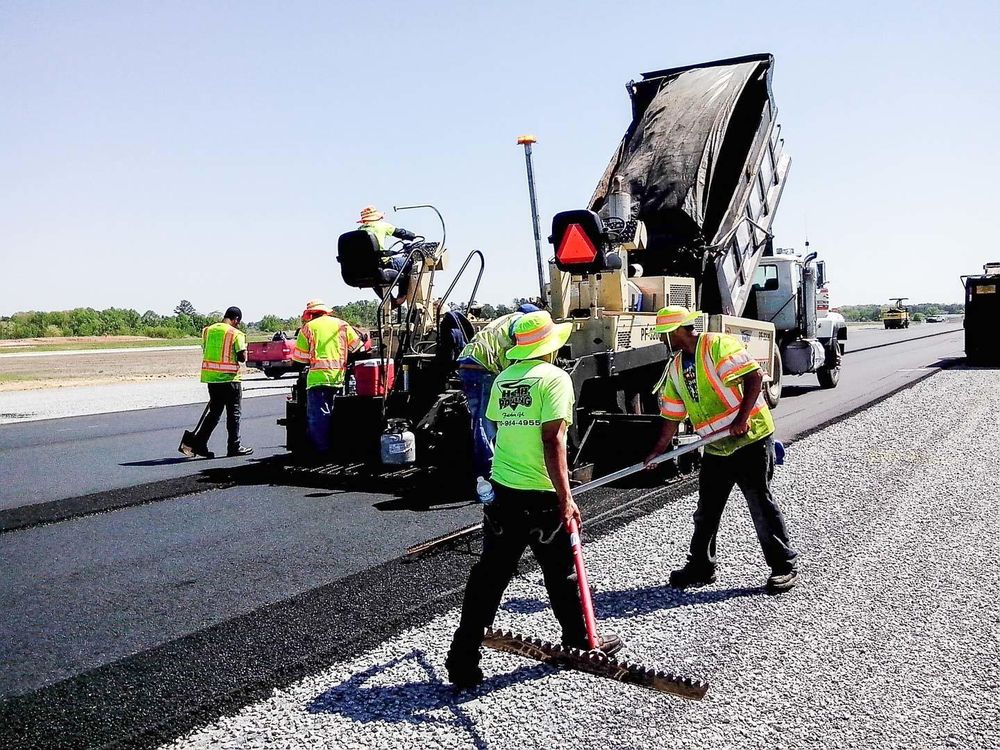Photo of H. E. H. Paving