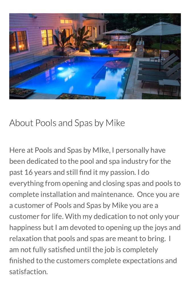 Photo of Pools And Spas By Mike