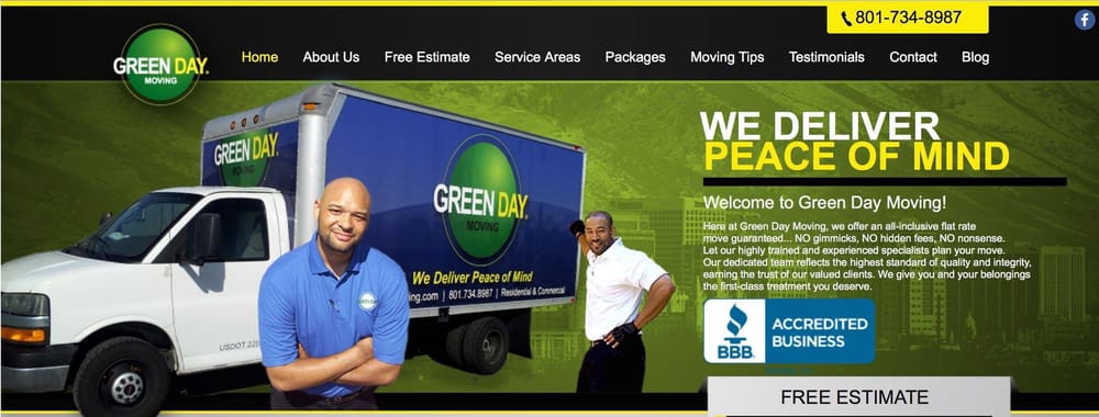 Photo of Green Day Moving