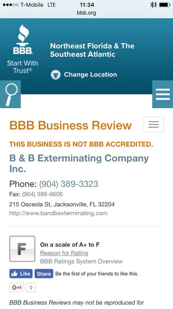 Photo of B & B Exterminating
