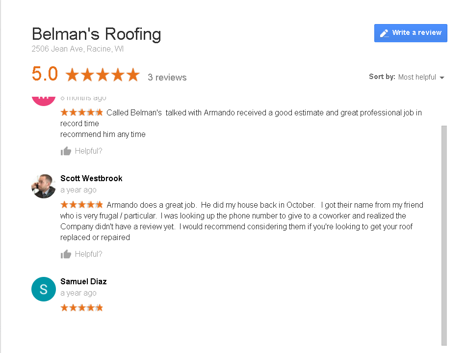 Photo of Belman's Roofing