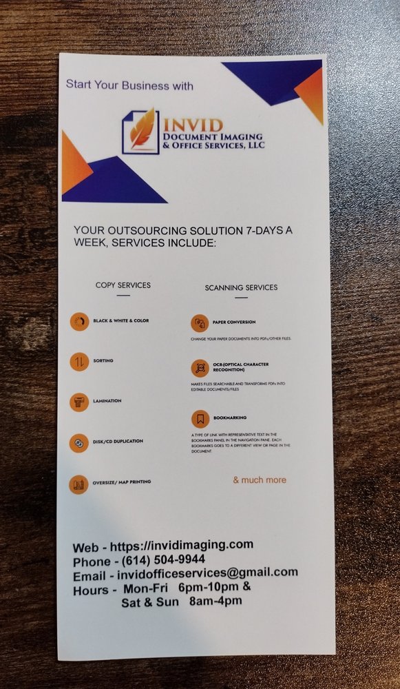 Photo of INVID Document Imaging And Office Services