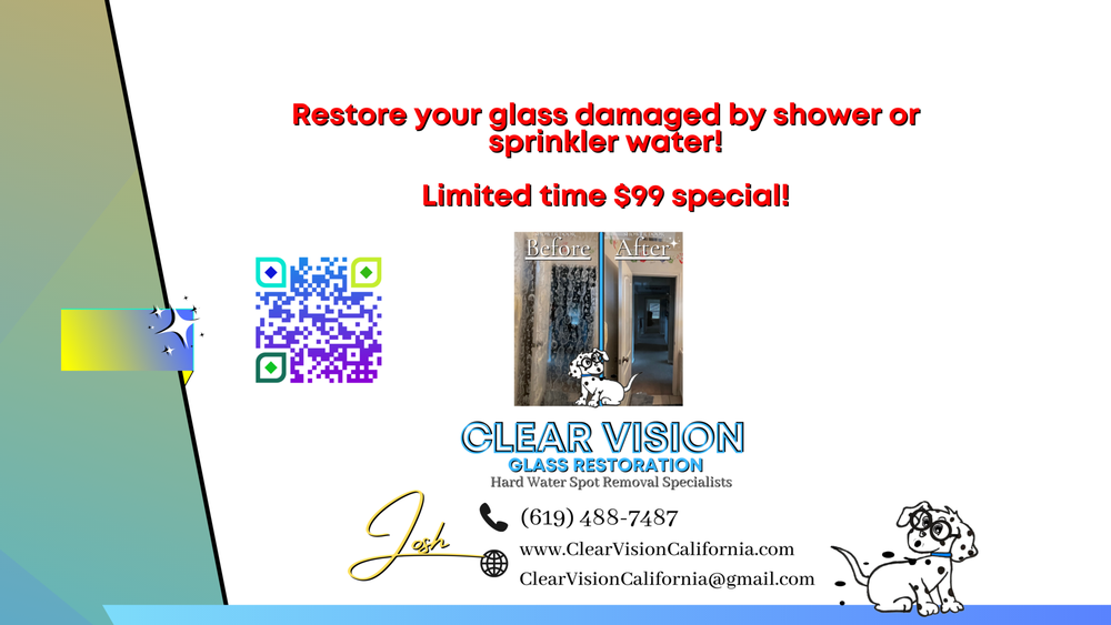 Photo of Clear Vision Glass Restoration