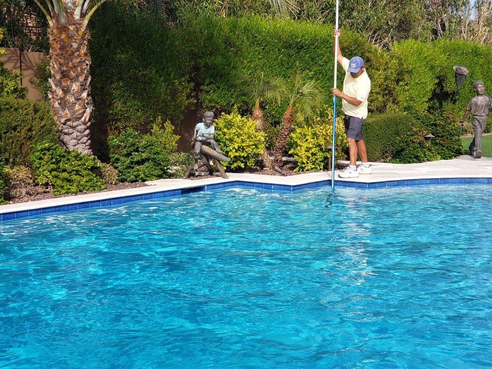 Photo of Blue Water Pool Chemical