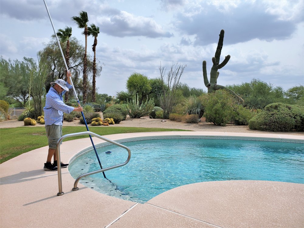 Photo of Blue Water Pool Chemical