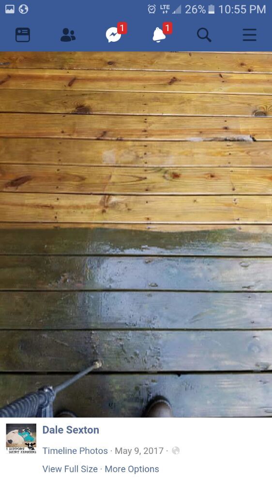 Photo of Shiny side pressure washing