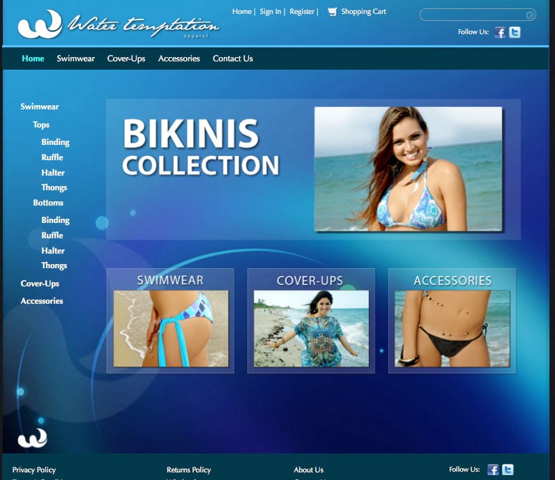 Photo of Final Web Design