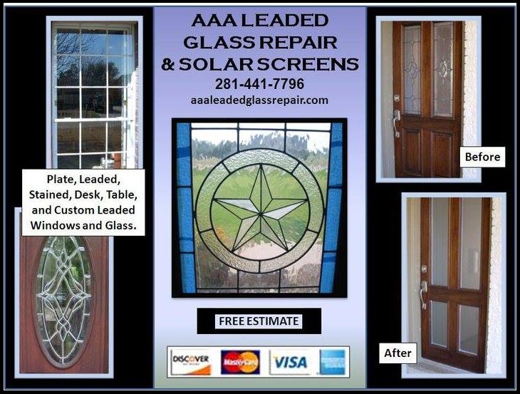 Photo of AAA Leaded Glass Repair & Solar Screens