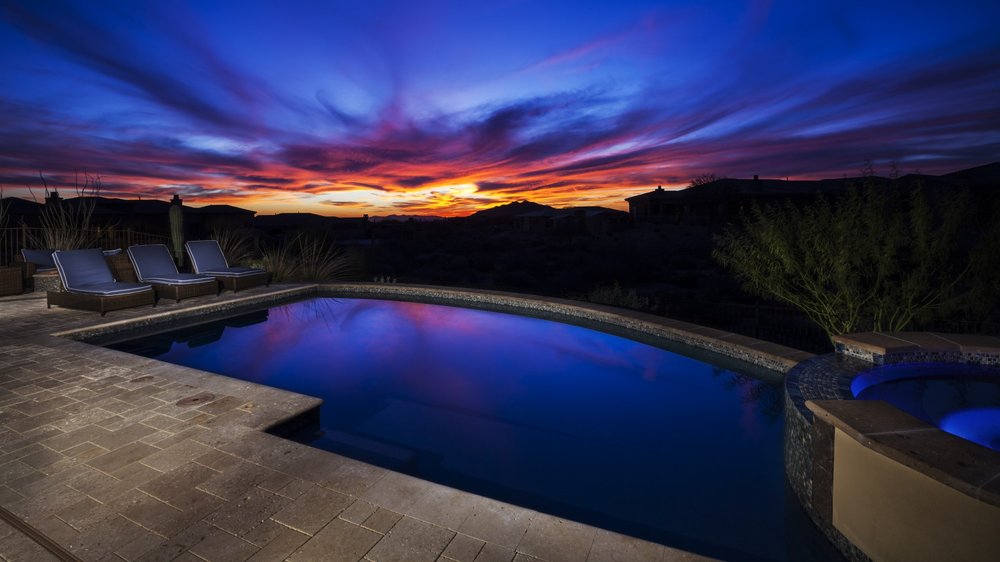 Photo of Blooming Desert Pools and Landscapes