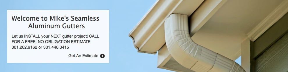 Photo of Mike's Seamless Aluminum Gutters