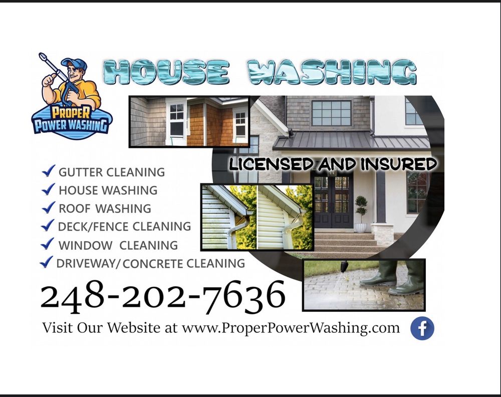 Photo of Proper Power Washing