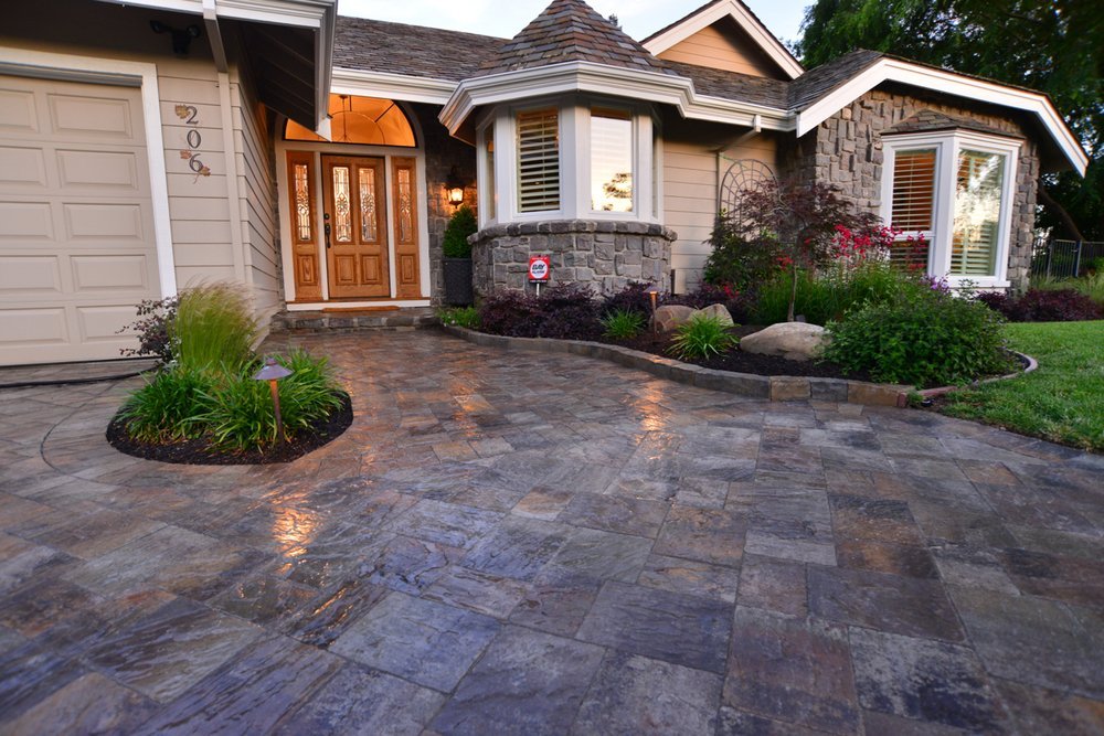 Photo of Black Diamond Paver Stones & Landscape