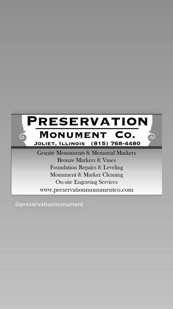 Photo of Preservation Monument Company