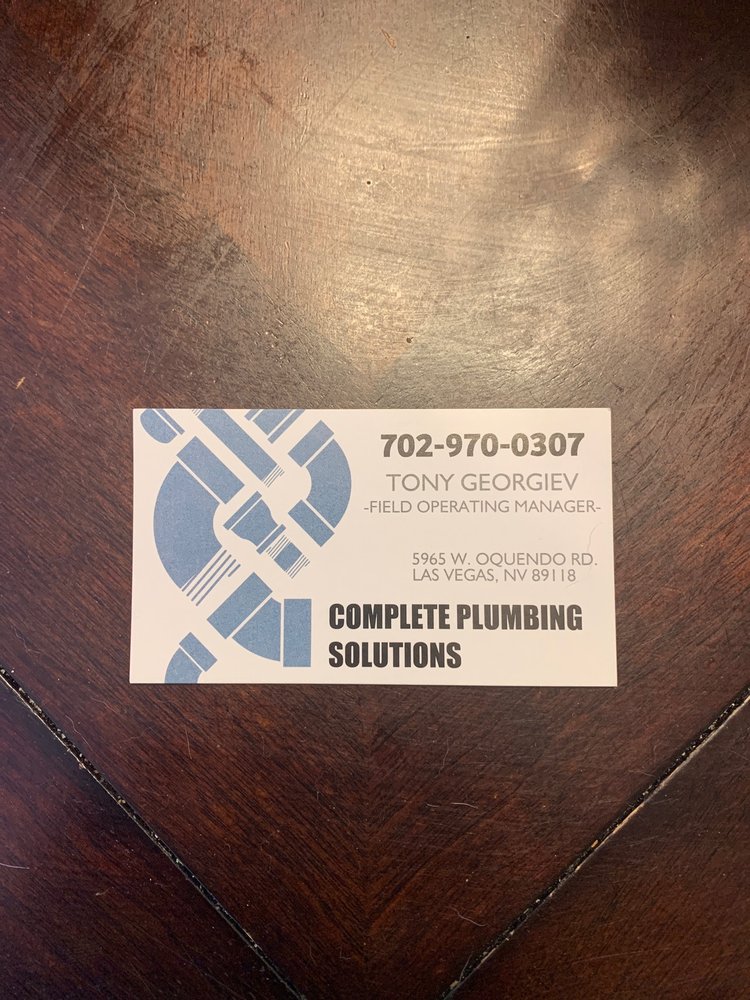 Photo of Complete Plumbing Solutions