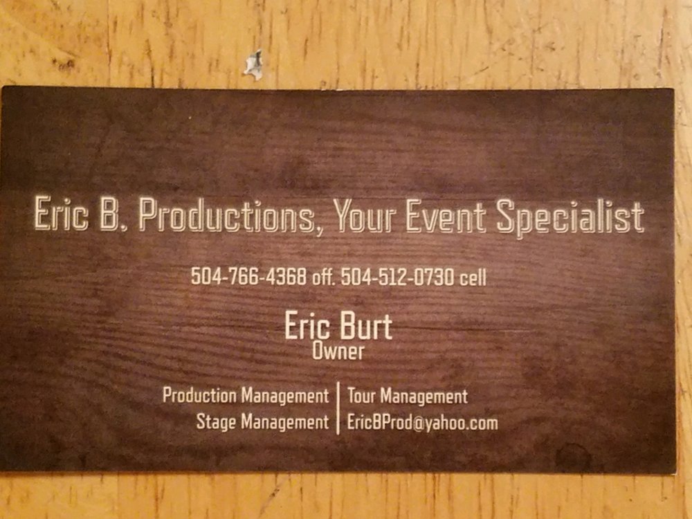 Photo of Eric B Productions
