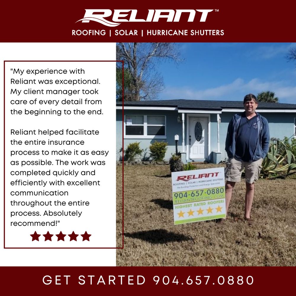 Photo of Reliant Roofing, Solar, & Hurricane Shutters