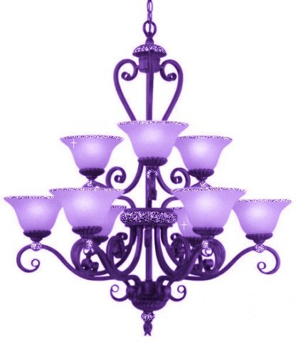 Photo of The Purple Chandelier