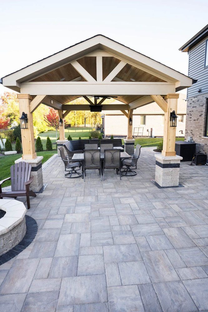 Photo of Selvin's Landscaping Brick Paving & Stamp Concrete