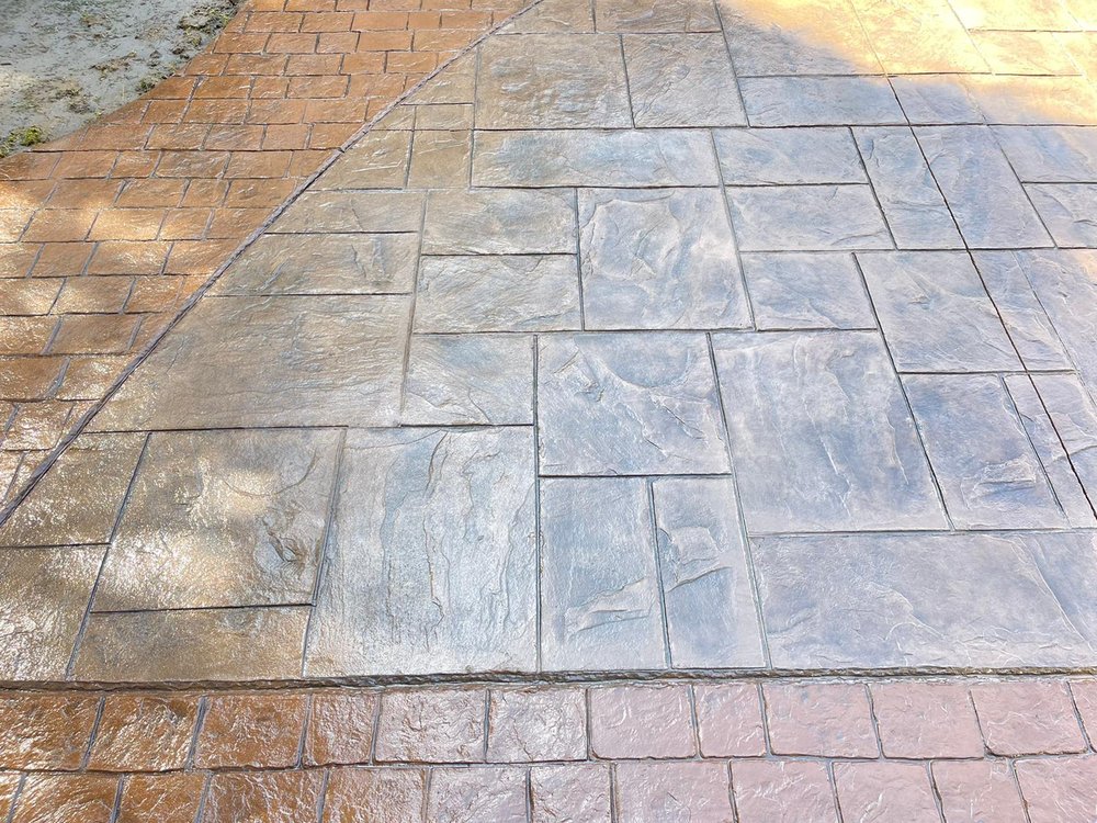 Photo of Stamped Concrete By Teva