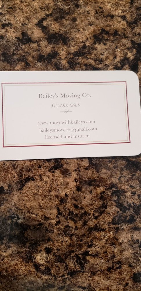 Photo of Bailey's Moving Co
