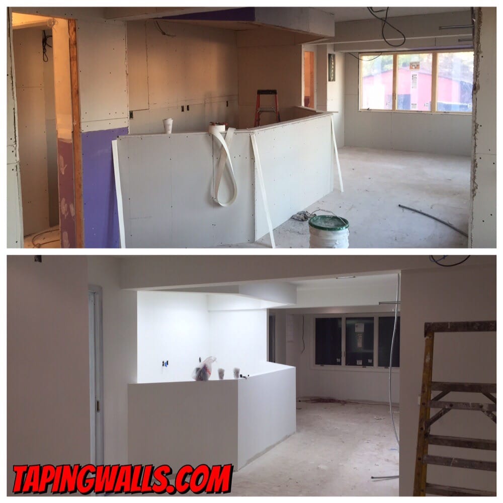 Photo of Taping Walls