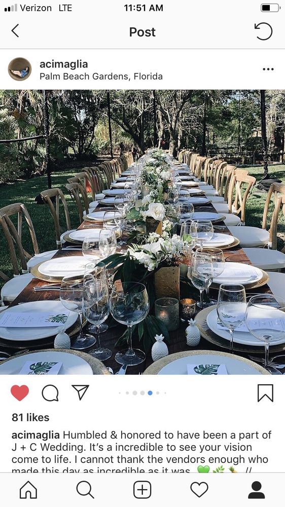 Photo of Simple Rustic - Boutique Event Rentals in South Florida