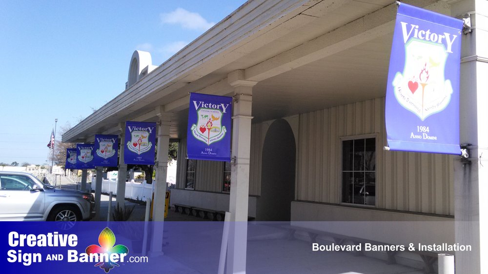 Photo of Creative Sign and Banner