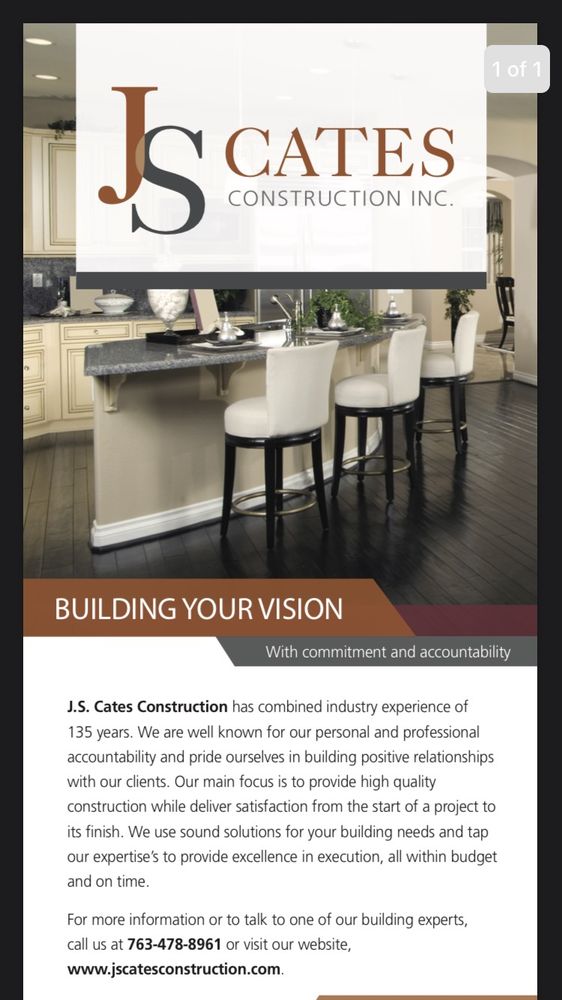 Photo of J S Cates Construction