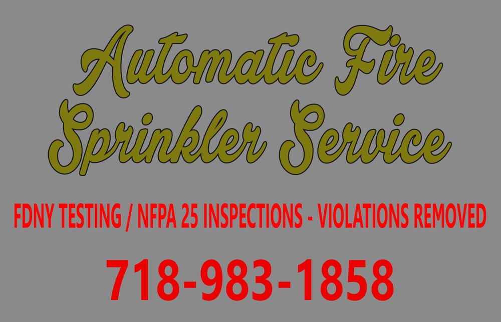 Photo of Automatic Fire Sprinkler Service