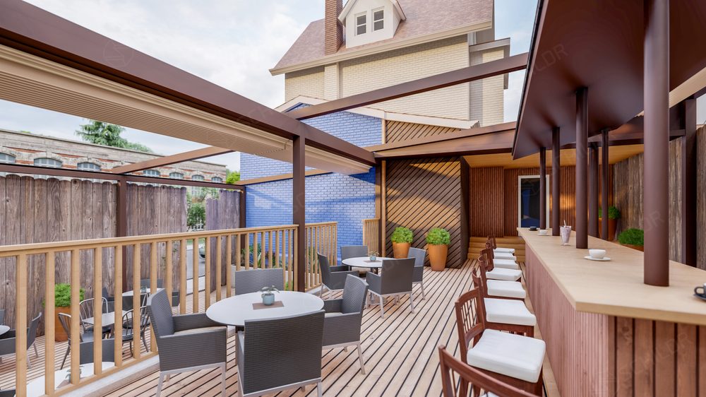 Photo of SCHILDR Texas Retractable Pergola