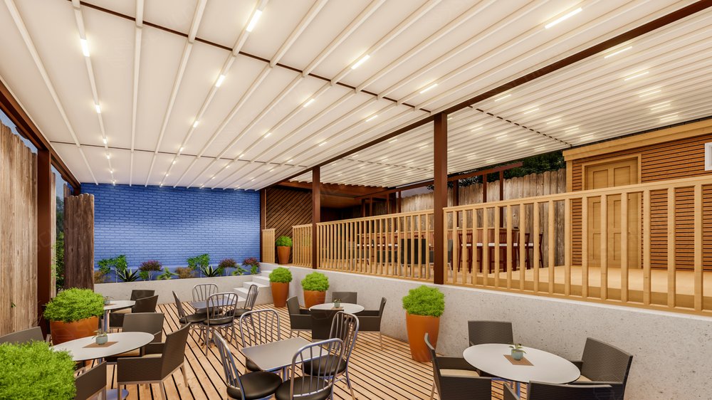 Photo of SCHILDR Texas Retractable Pergola