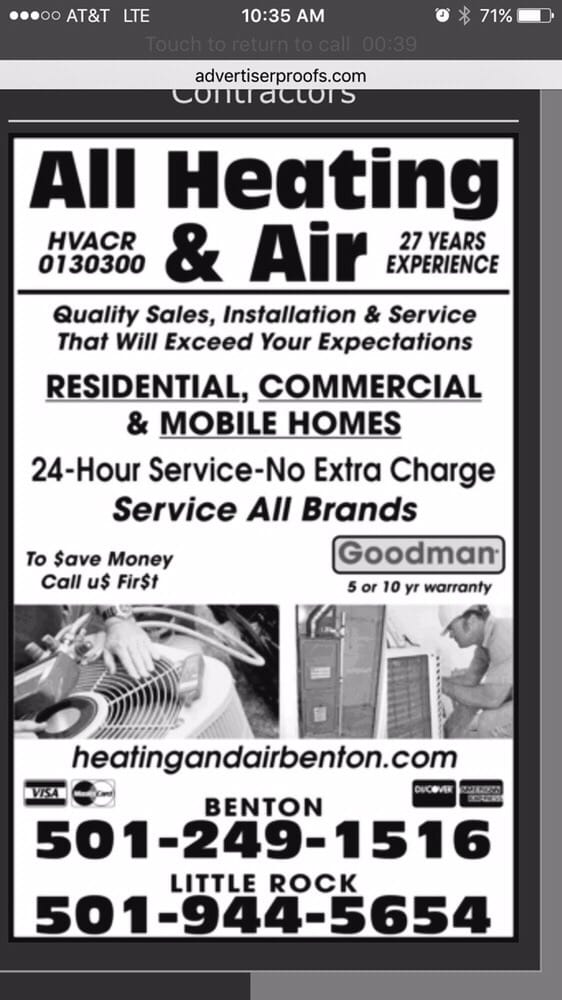 Photo of All Heating and Air