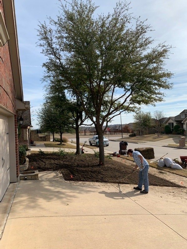 Photo of Blount's Sod Installation