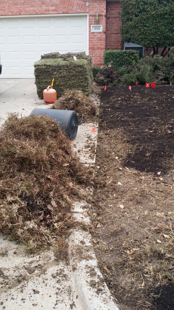 Photo of Blount's Sod Installation