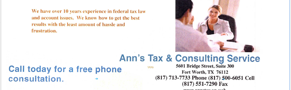 Photo of Ann's Tax & Consulting Service
