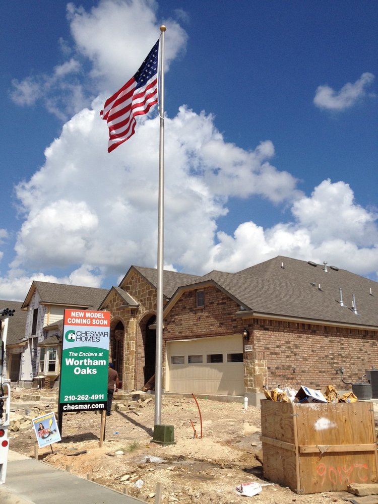 Photo of Airborne Flag & Flagpole