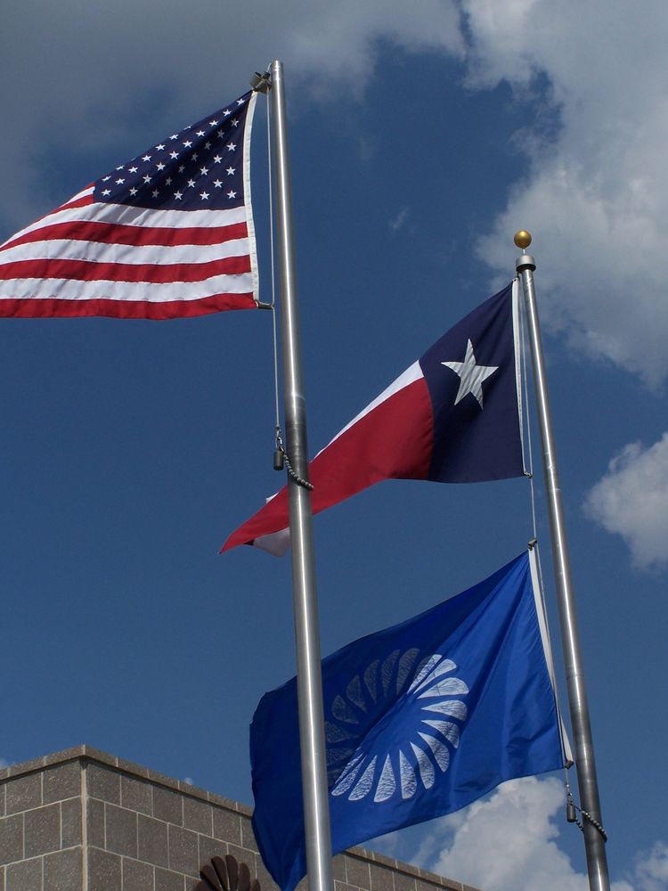 Photo of Airborne Flag & Flagpole