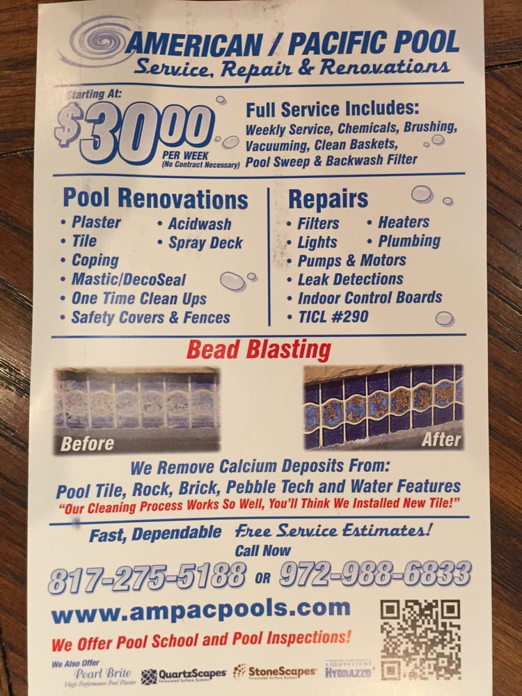 Photo of American Pacific Pool Service Inc