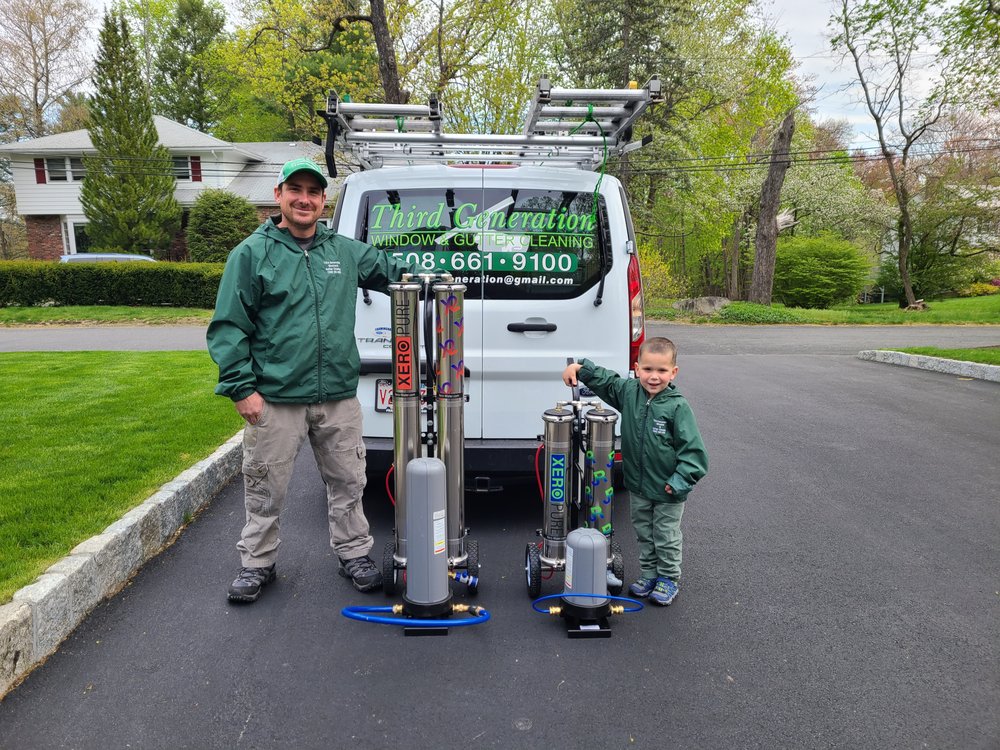 Photo of Third Generation Window & Gutter Cleaning