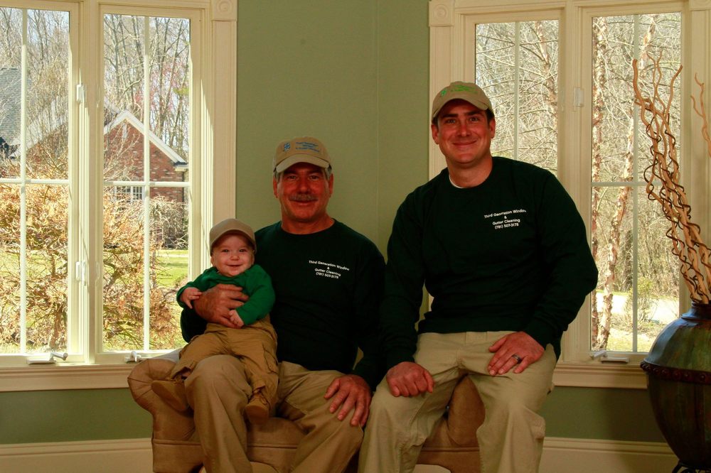 Photo of Third Generation Window & Gutter Cleaning