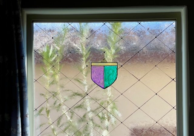 Photo of Faux Stained Glass Designs