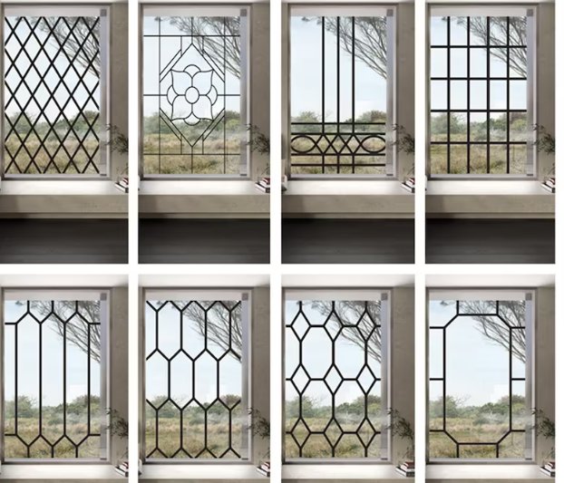 Photo of Faux Stained Glass Designs