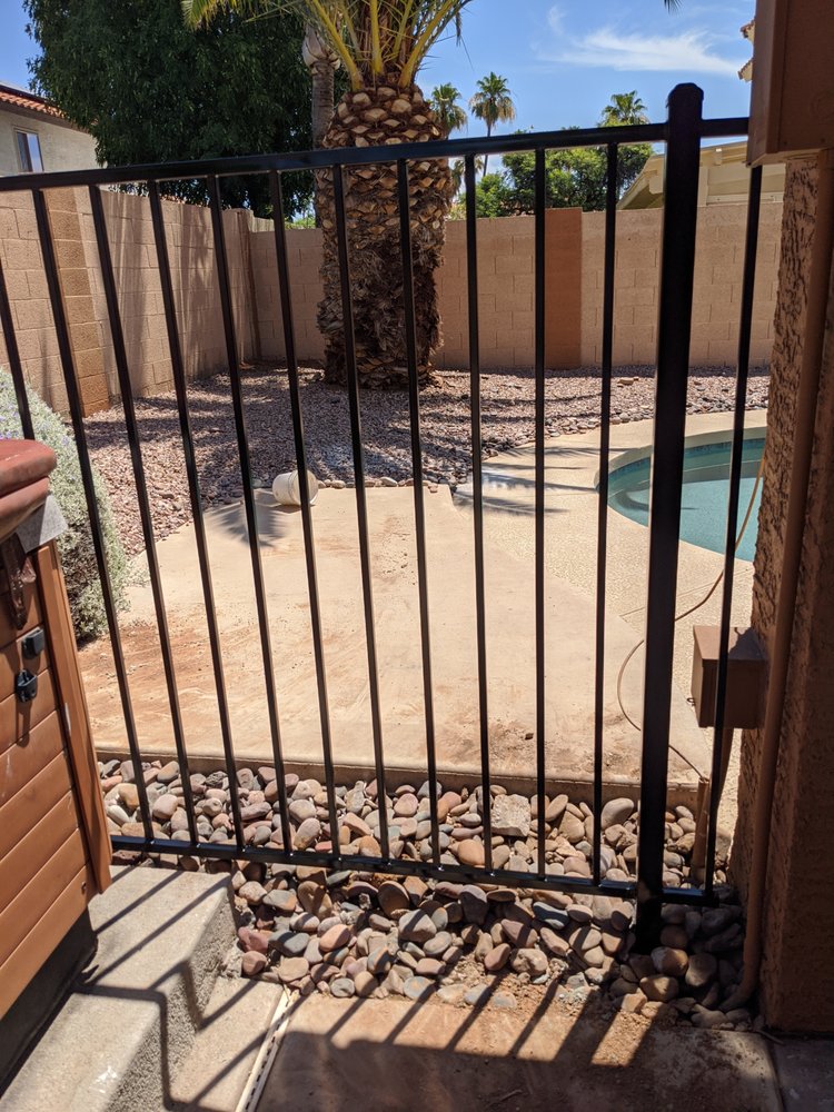 Photo of Kurt's Iron Pool Fencing