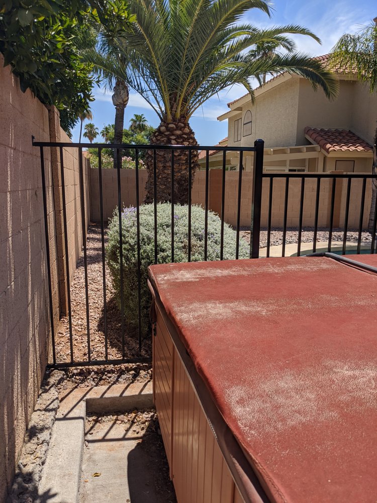 Photo of Kurt's Iron Pool Fencing