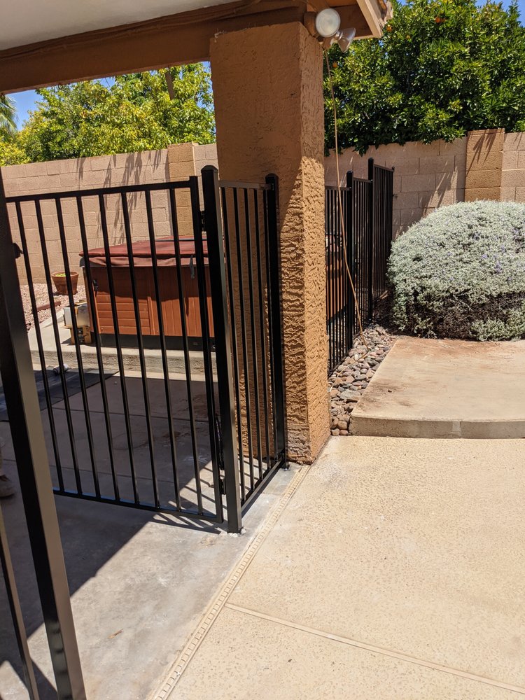 Photo of Kurt's Iron Pool Fencing