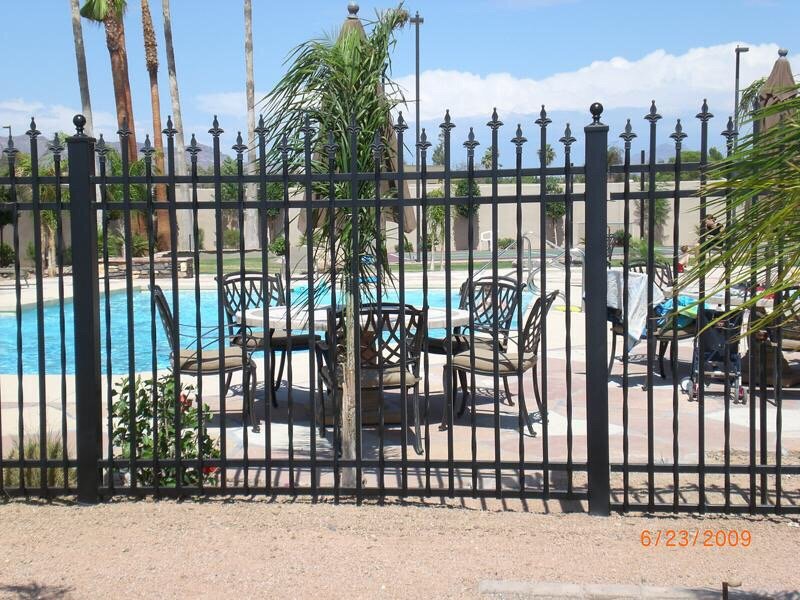 Photo of Kurt's Iron Pool Fencing